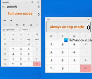How to keep Calculator always on top in Windows 10 keep-windows-10-calculator-app-always-on-top-300x259.png