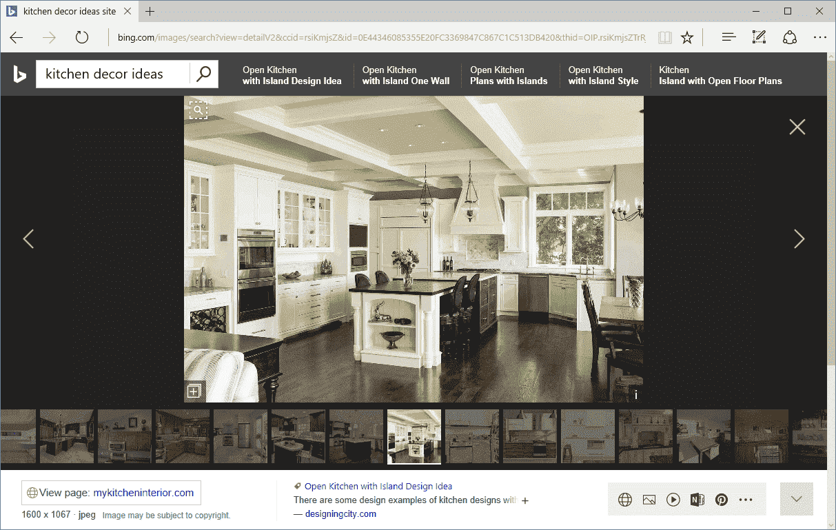 Visual Search from Bing now lets you search what you see KitchenDecorIdeas.png