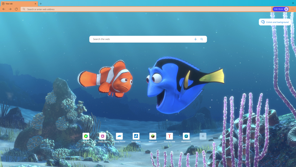 Removing a quick link tile on Edge Kids Mode comes back after reboot. KM-Nemo.jpg