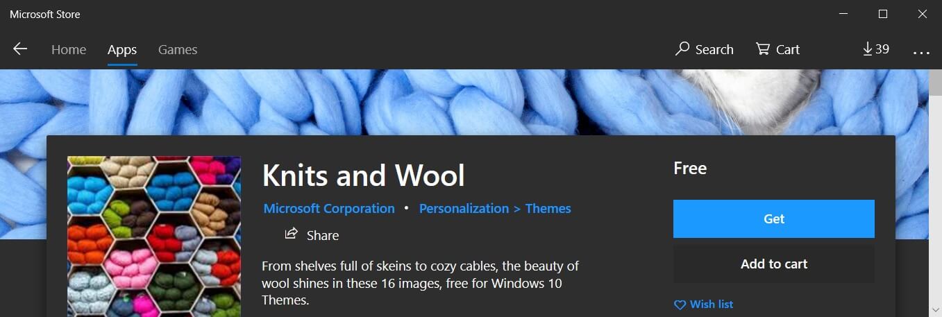 Microsoft publishes four fresh Windows 10 wallpaper packs in the store Knits-and-Wool.jpg