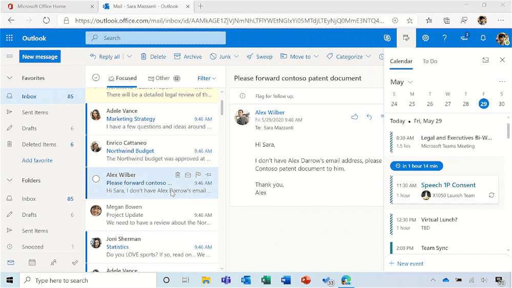 Connecting tasks experiences across Microsoft 365 large?v=1.gif