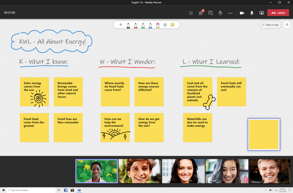 Microsoft Whiteboard in Teams Adds Sticky Notes and Text, Performance large?v=1.gif