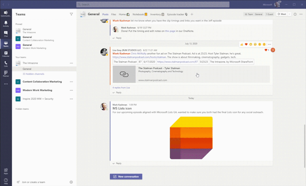 Microsoft Lists in Microsoft Teams is now generally available large?v=1.gif
