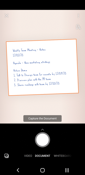 New improved scan experience in Microsoft Lens for Android and iOS large?v=1.gif