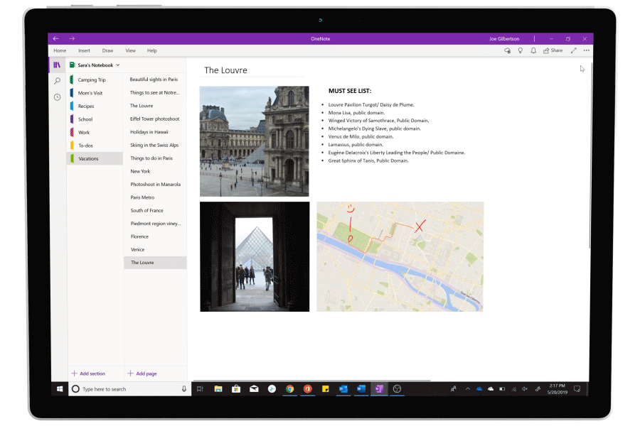 Dark Mode and more now on OneNote large?v=1.gif