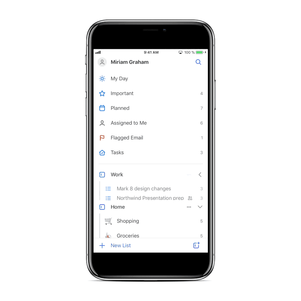 New Microsoft To-Do app version 1.63 List Groups feature now available large?v=1.gif