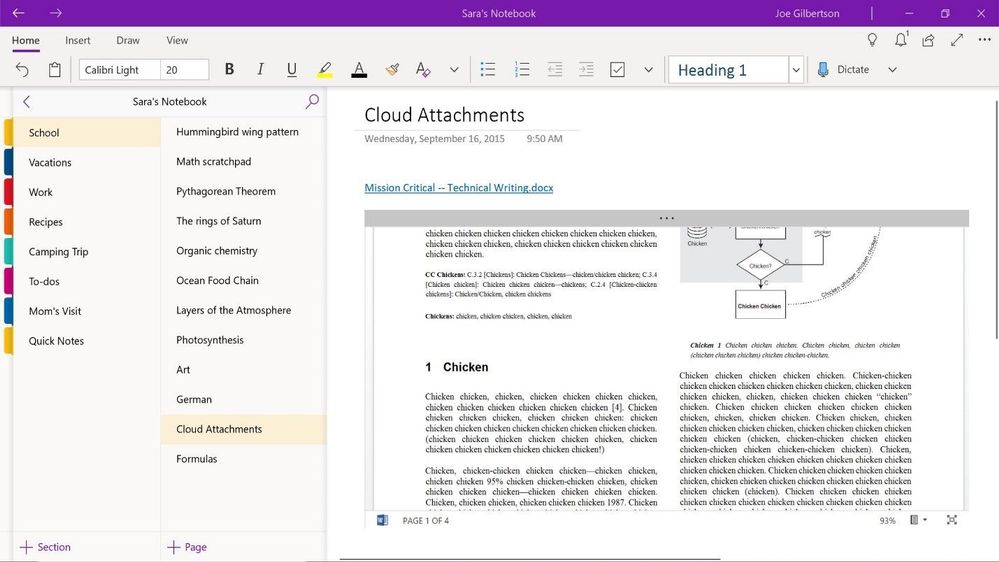 New for OneNote in October 2018 across Windows 10, Mac and online large?v=1.jpg