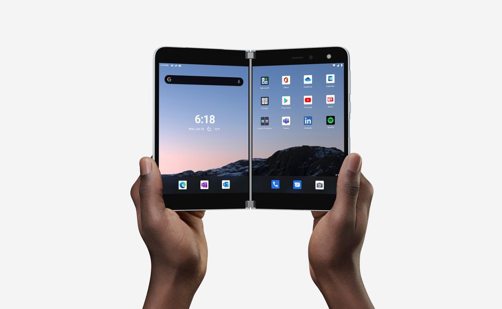Get started with Outlook for Android on Surface Duo dual screens large?v=1.jpg
