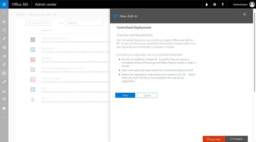 Removed Outlook add-ins are reinstated large?v=1.jpg