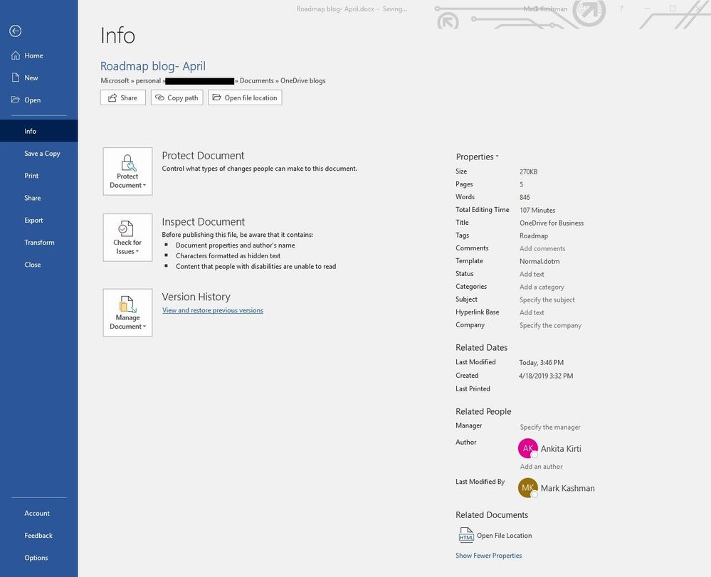 OneDrive Roadmap Roundup of latest new features for April 2019 large?v=1.jpg