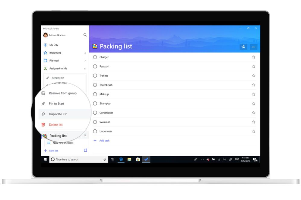New Microsoft To-Do app version 1.63 List Groups feature now available large?v=1.jpg