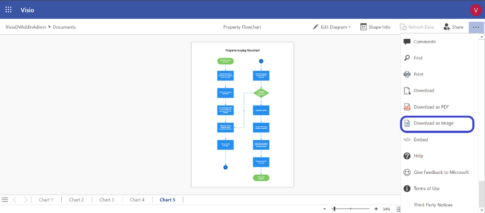 Diagramming is much easier now in Visio for the web large?v=1.png