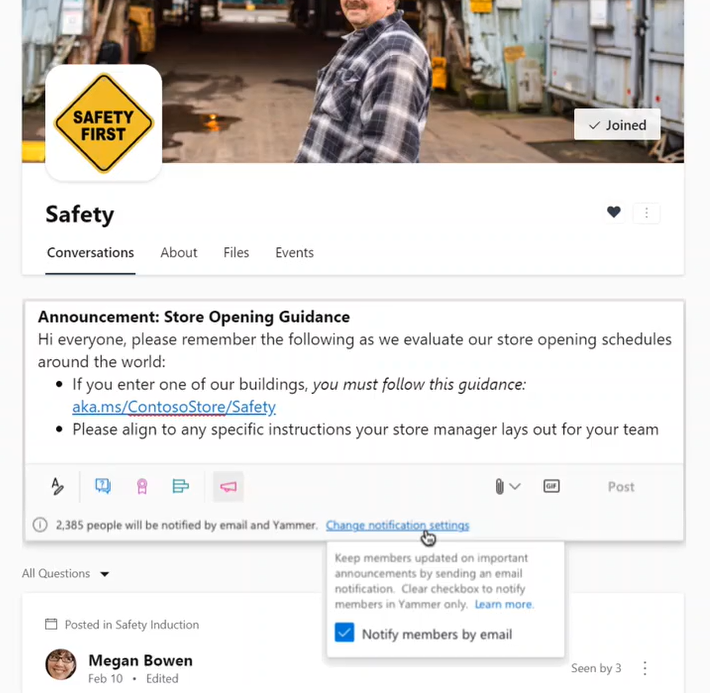 What is new for Yammer at Microsoft Ignite 2020 large?v=1.png
