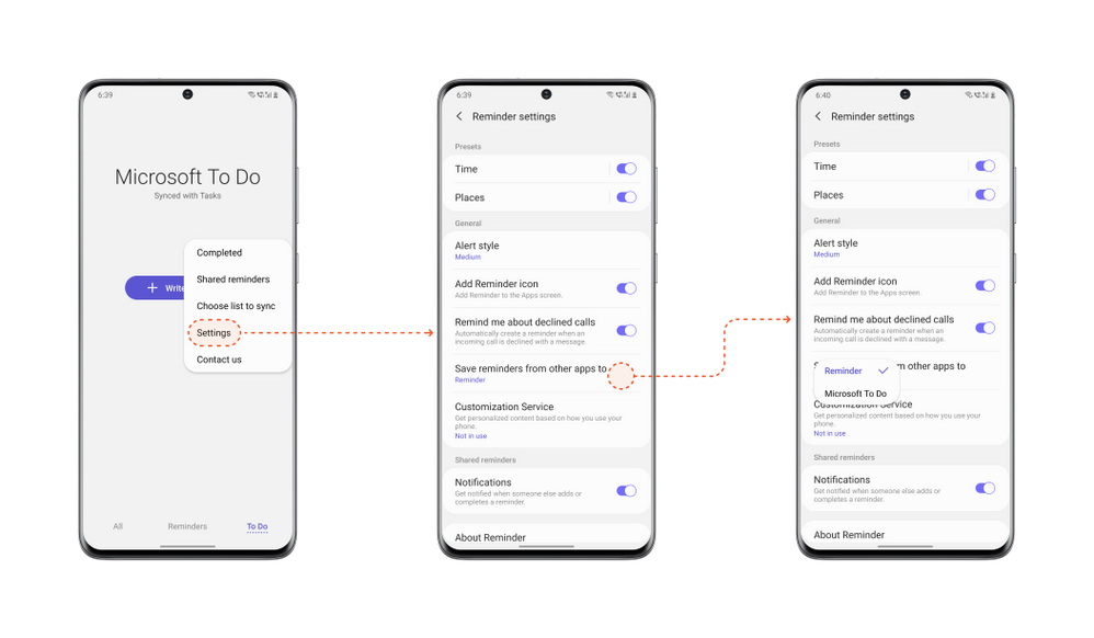 Samsung Reminder can now sync with Microsoft To Do large?v=1.png