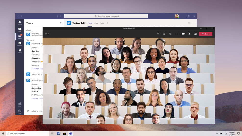 New AI based noise suppression in Microsoft Teams meetings large?v=1.png