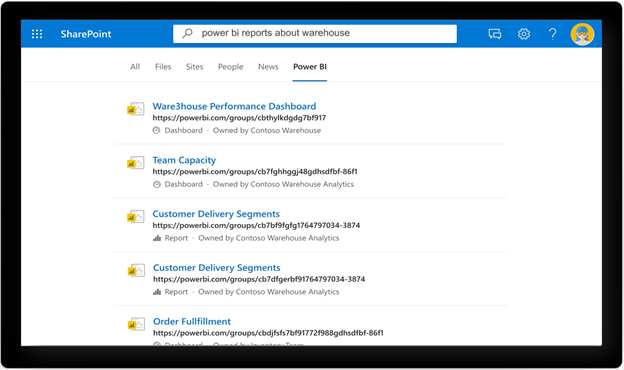 Power BI Search in SharePoint home, Office.com, Bing, and Windows 10 large?v=1.png