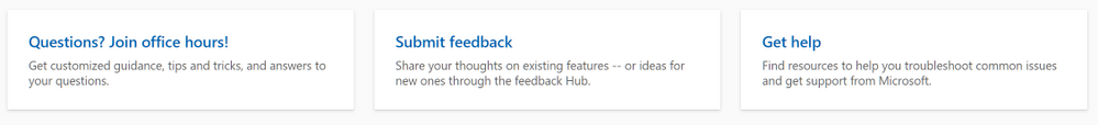 New hub and navigation experience for Windows 10 release health large?v=1.png