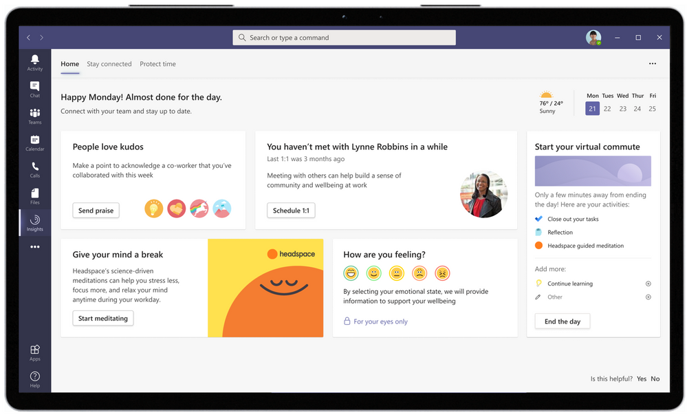 #MSIgnite 2021: New inclusive features in Microsoft Teams and more large?v=1.png