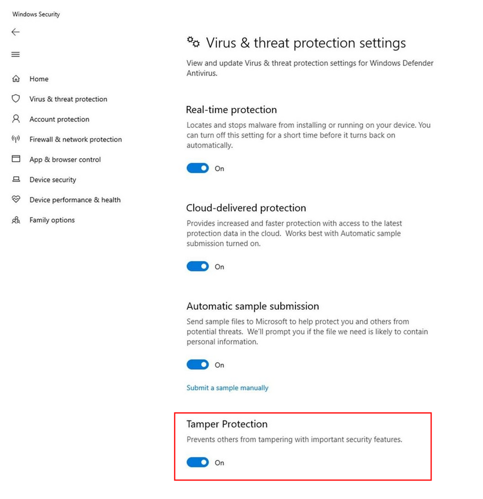 Enable tamper protection remotely without using Intune large?v=1.png