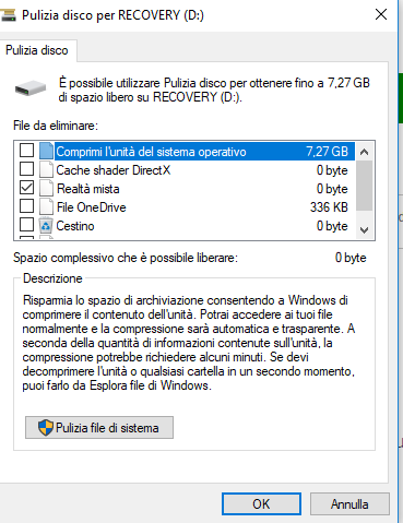 The computer continue advicing me that there is "Insufficent space on RECOVERY (D:) disk" large?v=1.png