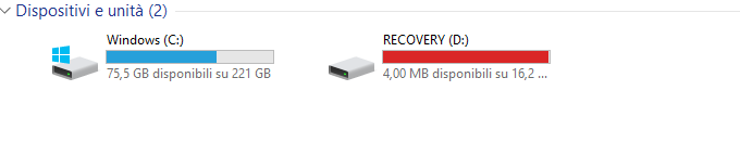 The computer continue advicing me that there is "Insufficent space on RECOVERY (D:) disk" large?v=1.png