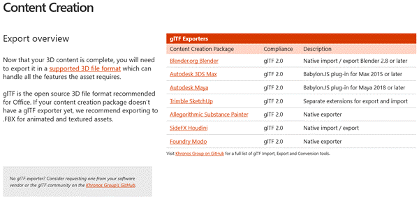 Announcing 3D Content Guidelines for Office 365 large?v=1.png
