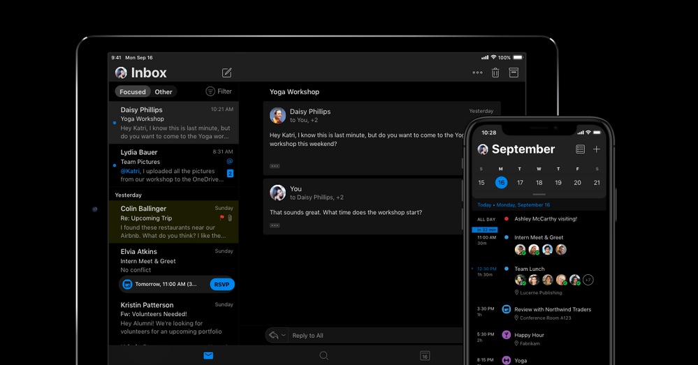 Outlook mobile for iOS and Android is rolling out Dark Mode large?v=1.png