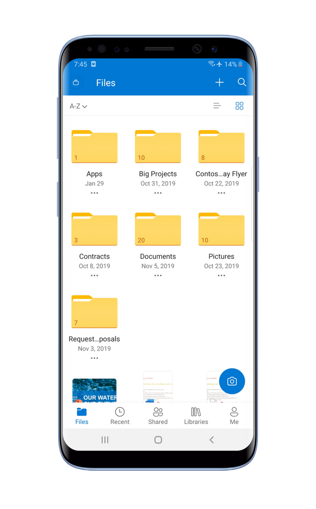 Microsoft expanding the Fluent design to OneDrive for Android large?v=1.png