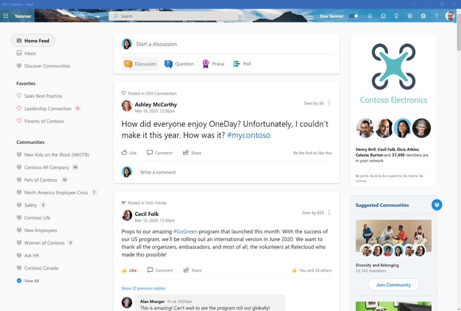 What is new for Yammer in April 2021 large?v=v2&px=999.png