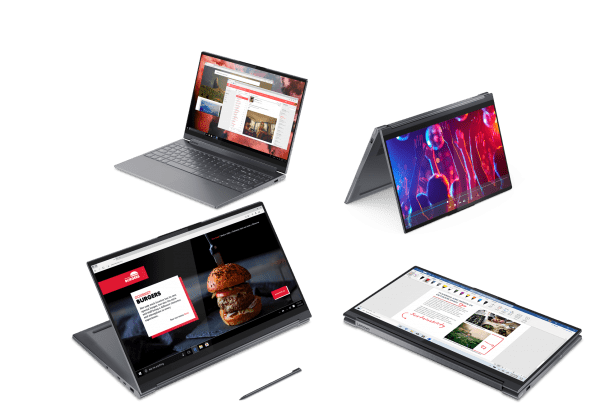 Lenovo reveals 3 premium laptops coming this holiday season Lenovo-Yoga-9i_Modes-600x419.png