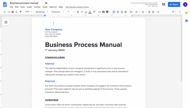 Dark theme available for Google Docs, Sheets, and Slides on Android lexend.gif