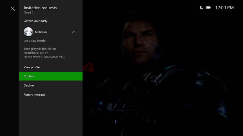 Cant create post's on Xbox Game Bar LFG feature lfag.png
