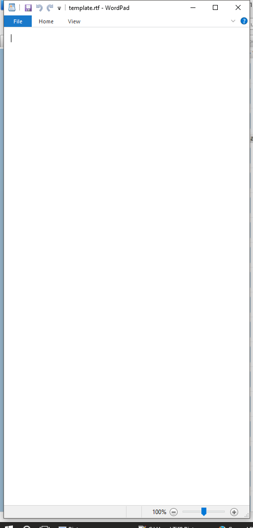 How do I get rid of 7px ←/↓ border padding when opening WordPad? LInfgm6.png