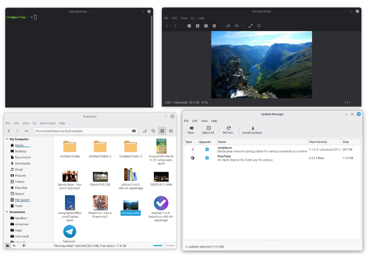 Windows 10: With one week of support left, here are your options Linux-Mint-22.2-blue-theme.jpg