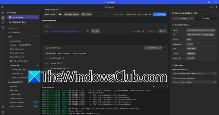How to connect LM Studio Models to VS Code load-server.jpg