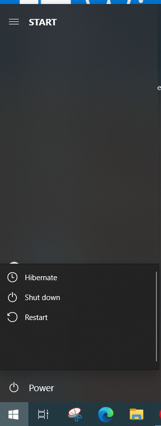 Can anyone explain why there's this empty space in the "Power" submenu of the Start Menu??... lpyo21sxrilb1.png