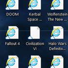 Windows 10 Desktop icons suddenly became like this, how can I undo it? I tried restarting... lvYJ6FC0T_q1pr3-Jt69W1be2bvmleH1JLxLL3voIEY.jpg
