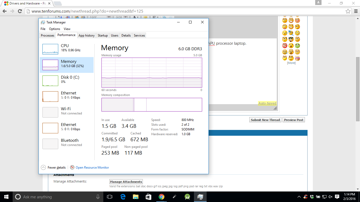 Processor B960  RAM DDR3 6GB 1066 m29SYz8.png