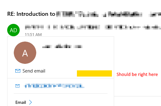 Windows 10 Mail app contacts - Other email M3wKo.png