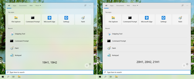 Search Window acrylic is fixed in Release Preview Channel m7bvruheml871.png