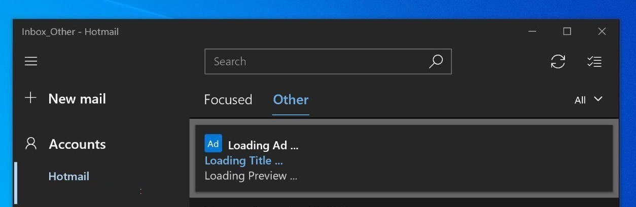 Microsoft is reportedly testing ads in Windows 10 Mail app with Insiders Mail-app-ad.jpg