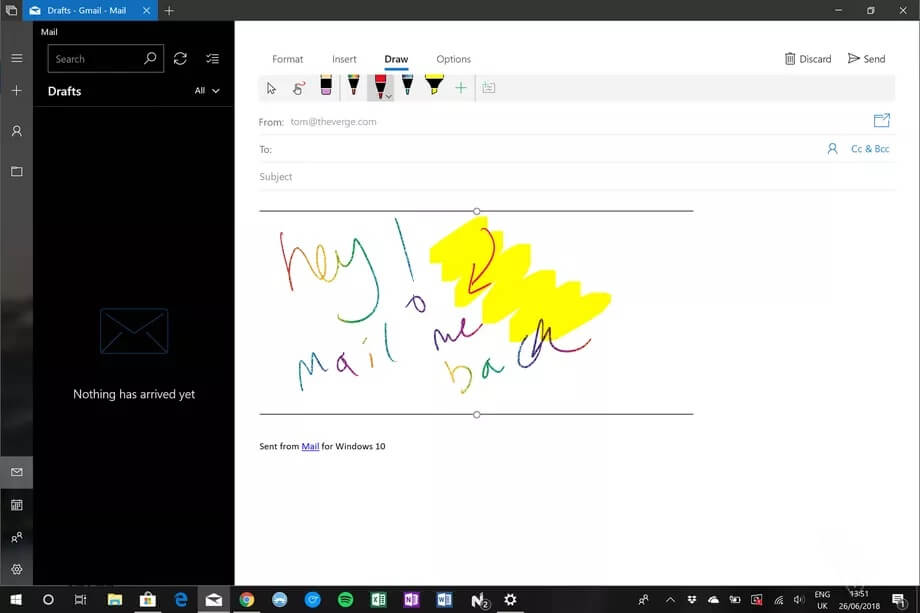 Microsoft is finally bringing stylus support to the Mail app in Windows 10 Mail-app-for-Windows-10-1.jpg