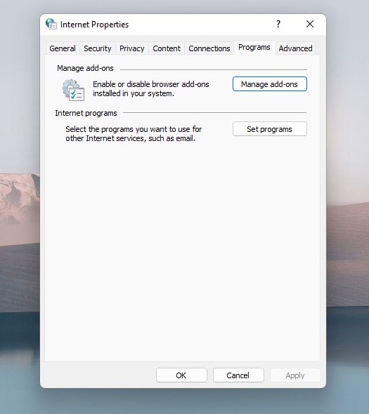 Internet Explorer is still accessible in Windows 11, here's how to run it Manage-add-ons-IE.jpg