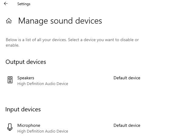 Windows 10 21H1 is coming soon, here are the new features Manage-sound-devices.jpg