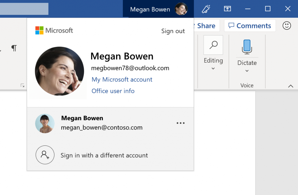 Easy Account Switching with new Account Manager in Office Me-Mock-2-1024x669.png