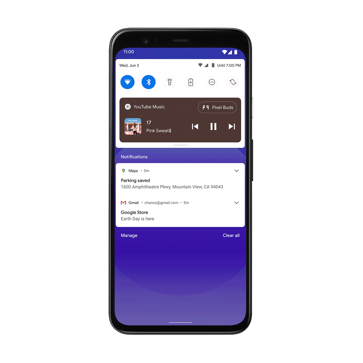 Android 11 Beta is available Media_Controls.gif