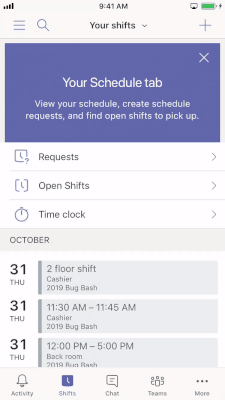 What is New in Microsoft Teams announced at Ignite 2019 medium?v=1.gif