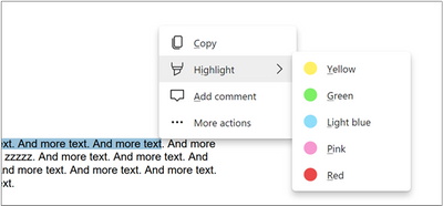 Introducing quick menu for PDF text annotations in Microsoft Edge medium?v=1.png