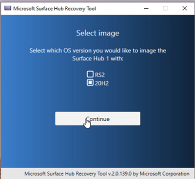 Surface Hub Windows 10 Team 2020 Update - Hub v1 status medium?v=1.png