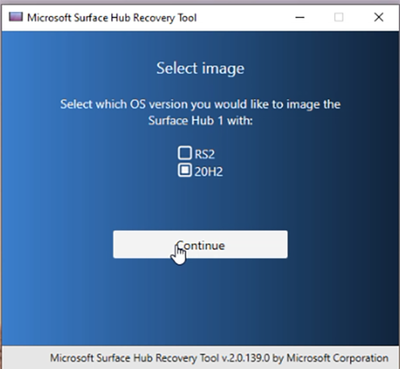 Hi I have Microsoft Surface HUB v1. Stuck on 5% with error code -2147467259 medium?v=1.png